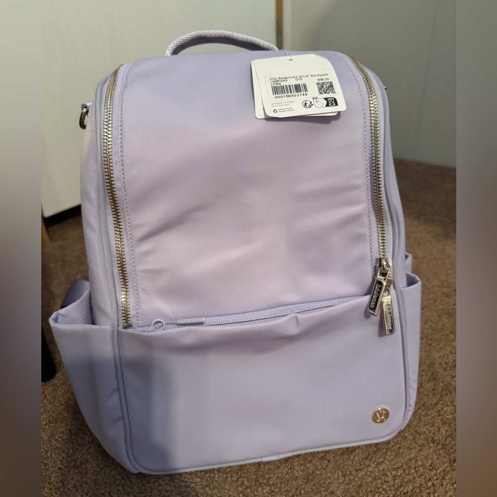 Lululemon City Essentials Small Backpack 10L-NWT-Lavender Frost